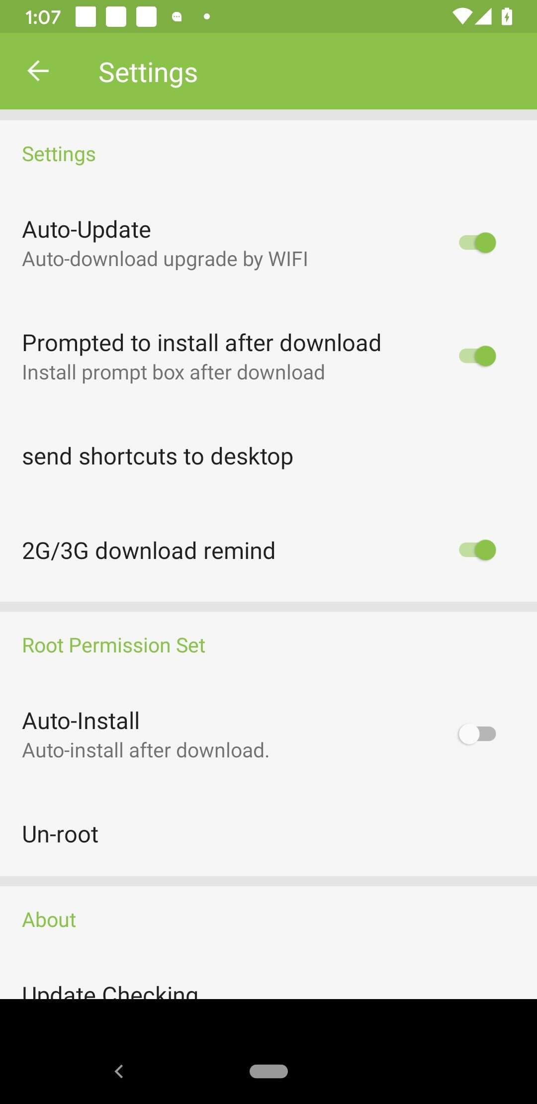 iRoot screenshot 1