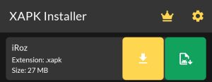 install IRoz XPK file
