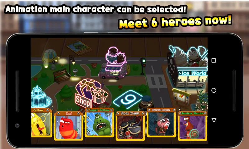 Larva Heroes: Lavengers screenshot 1