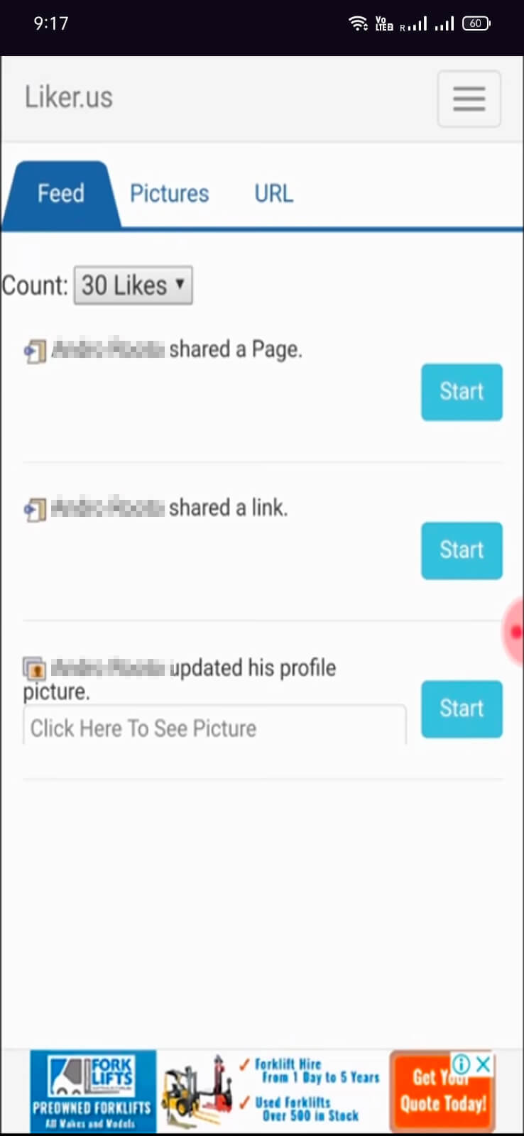 Liker.us screenshot 1