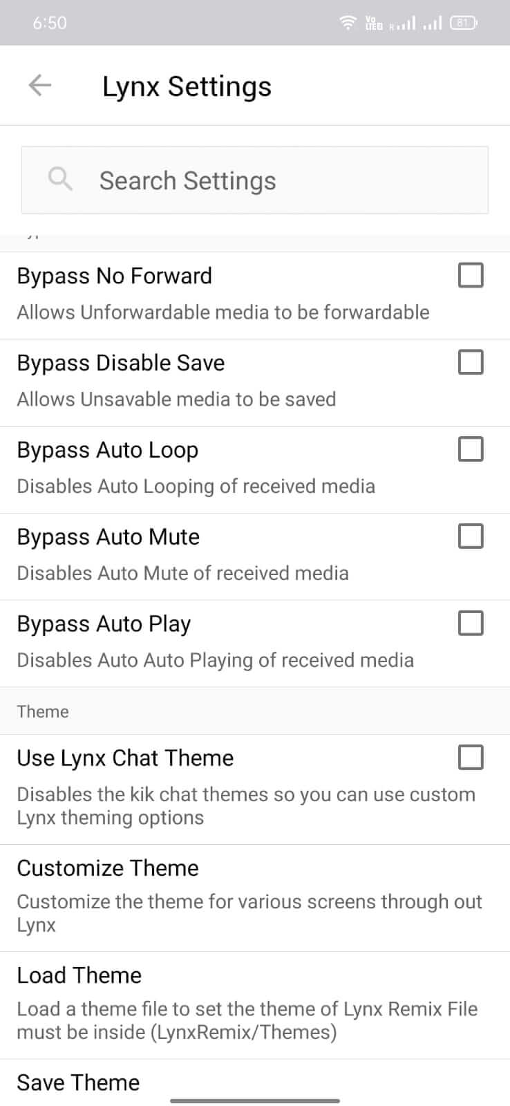 Lynx Remix screenshot 1