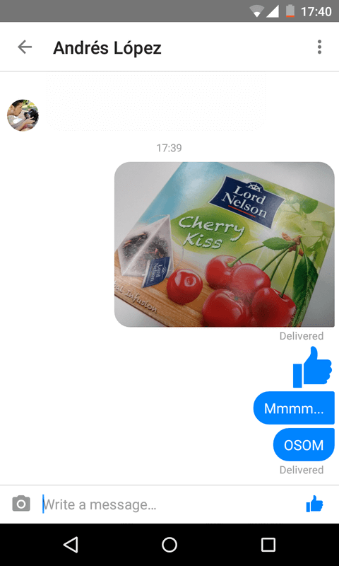 Messenger Lite screenshot 1