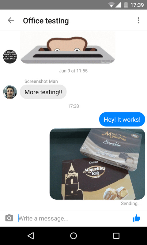 Messenger Lite screenshot 1