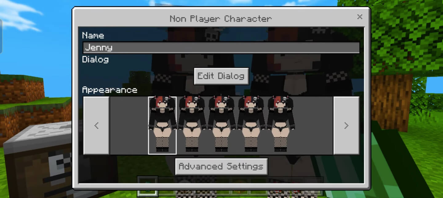 Minecraft Jenny screenshot 1