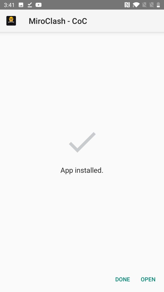 MiroClash Installed