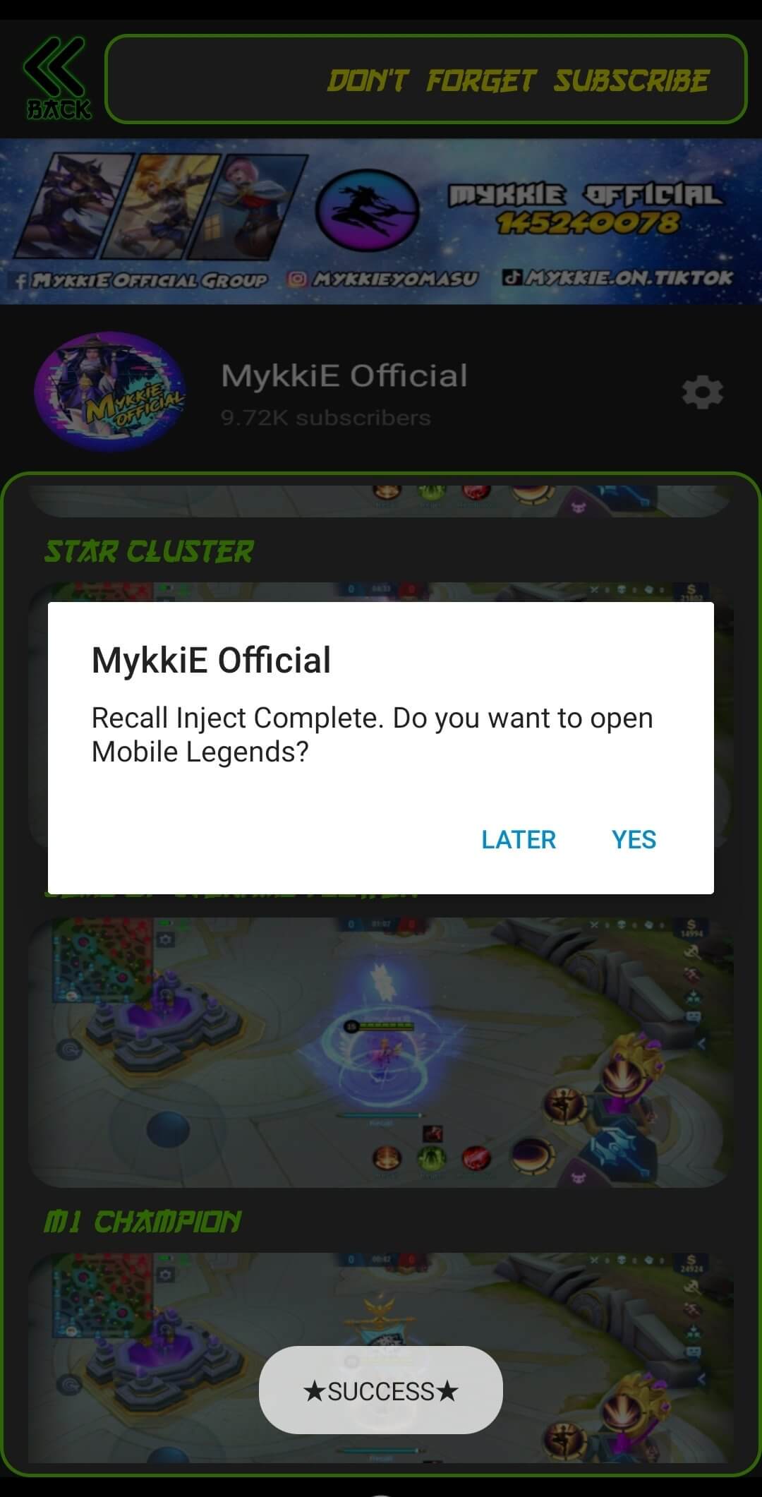 Mykkie Skin Injector screenshot 1