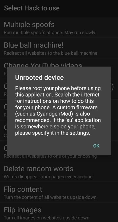 Network Spoofer screenshot 1