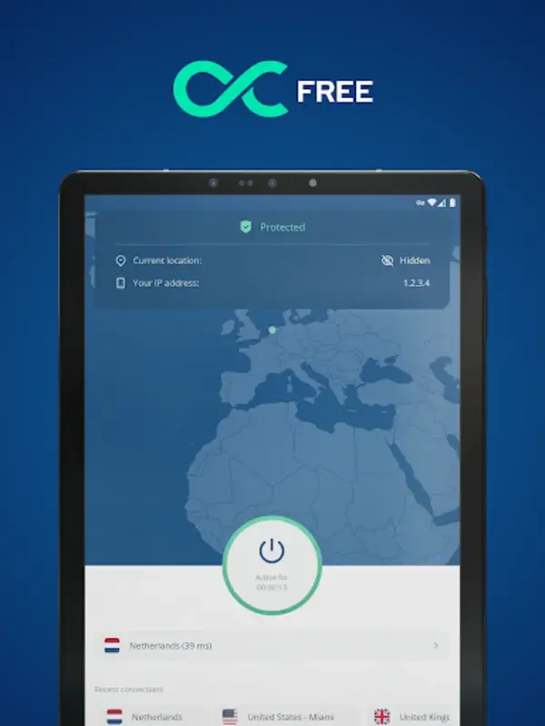Octohide VPN screenshot 1
