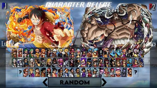 One Piece Mugen screenshot 1