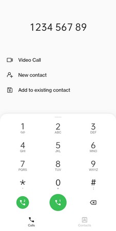OnePlus Dialer