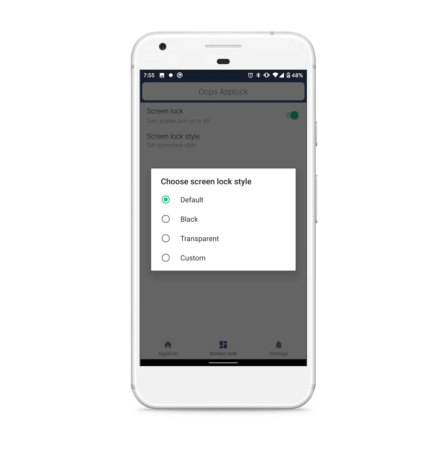 Oops AppLock screenshot 1