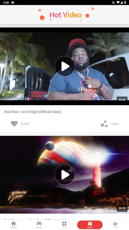 Palmstore screenshot 1