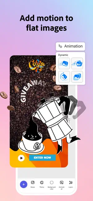 ‎Adobe Express: AI Photo, Video App screenshot 1