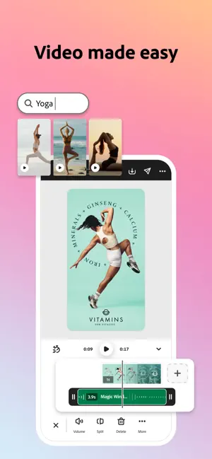 ‎Adobe Express: AI Photo, Video App screenshot 1