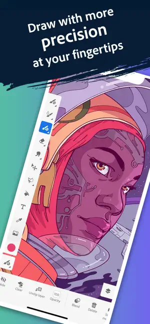 ‎Adobe Fresco: Free Drawing App App screenshot 1