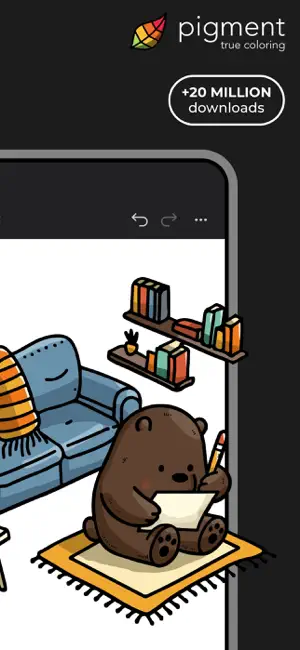 ‎Adult Coloring Book - Pigment App screenshot 1