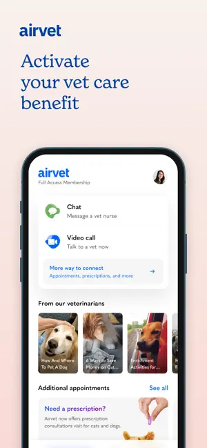 ‎Airvet for Pet Parents App screenshot 1