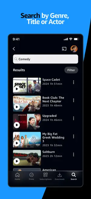 ‎Amazon Prime Video App screenshot 1