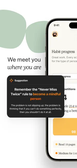 ‎Atoms - from Atomic Habits App screenshot 1