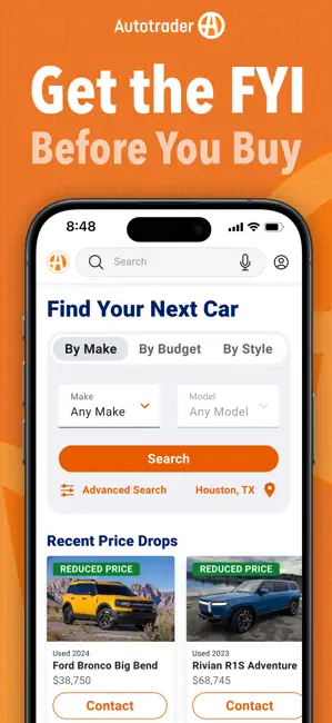 ‎Autotrader – Shop All the Cars App screenshot 1