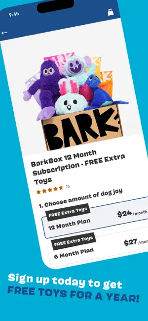 ‎BARK - BarkBox, Super Chewer App screenshot 1