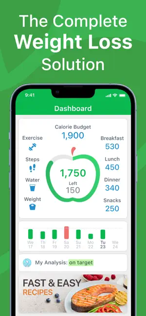 ‎Calorie Counter PRO MyNetDiary App screenshot 1