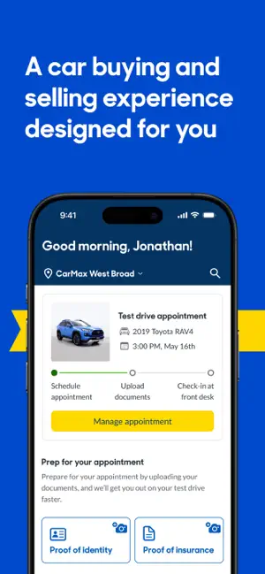 ‎CarMax: Used Cars for Sale App screenshot 1