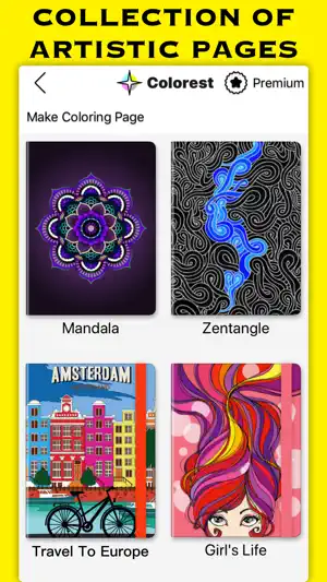 ‎Colorest - Coloring, Drawing App screenshot 1