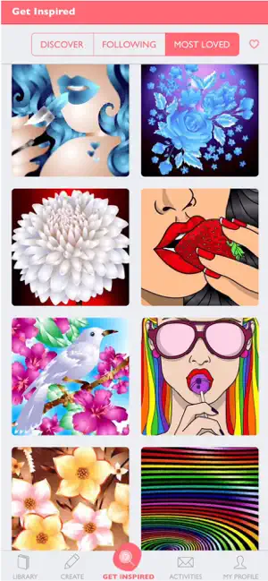 ‎Colorfy: Coloring Book Games App screenshot 1