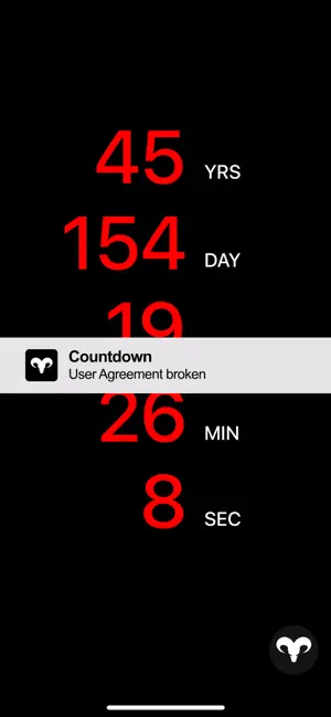 ‎Countdown App App screenshot 1