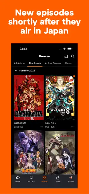 ‎Crunchyroll App screenshot 1