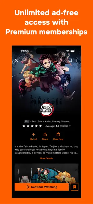 ‎Crunchyroll App screenshot 1