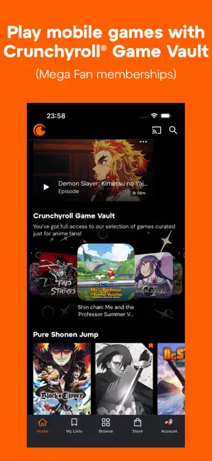 ‎Crunchyroll App screenshot 1