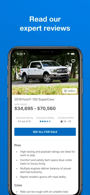 ‎Edmunds - Shop Cars For Sale App screenshot 1