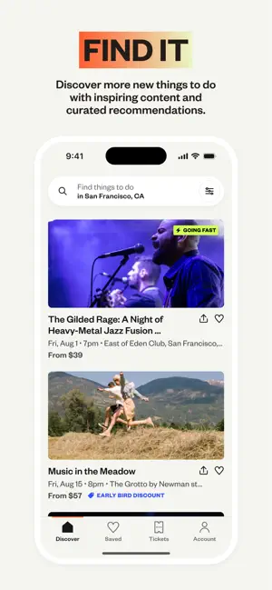 ‎Eventbrite App screenshot 1