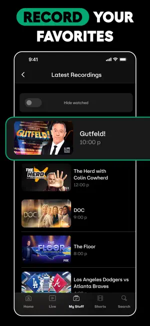 ‎FOX One: Live News, Sports, TV App screenshot 1