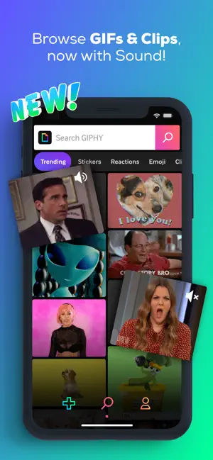 ‎GIPHY: The GIF Search Engine App screenshot 1
