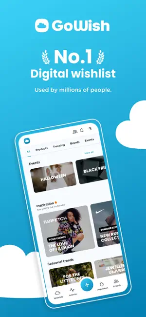 ‎GoWish - Your Digital Wishlist App screenshot 1