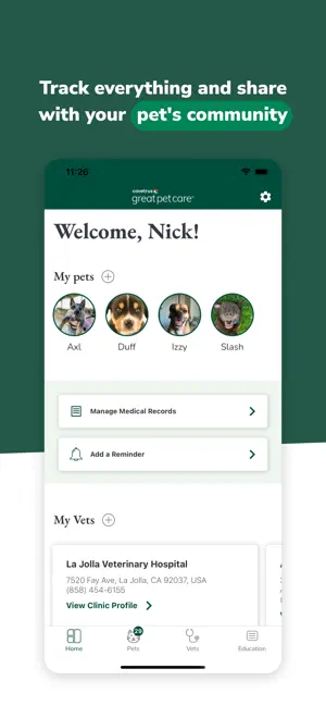 ‎GreatPetCare App screenshot 1