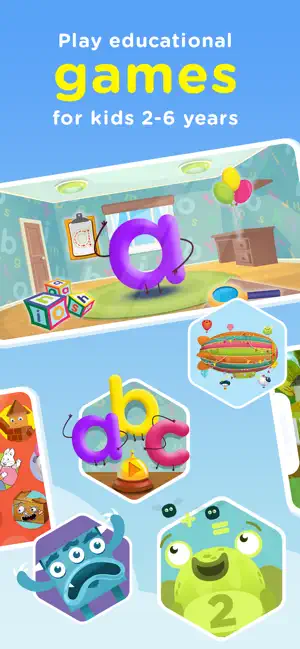 ‎Hopster: ABC Games for Kids App screenshot 1