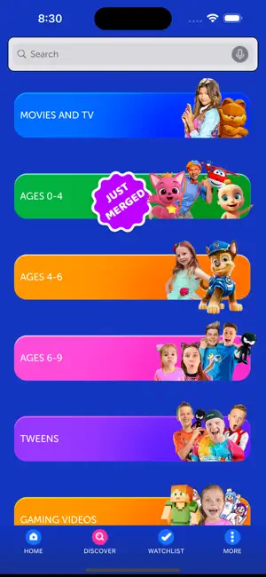 ‎HappyKids - Videos for Kids App screenshot 1