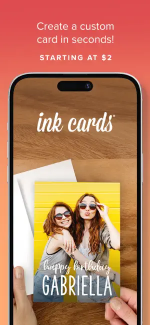 ‎Ink Cards: Send Custom Cards App screenshot 1