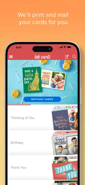 ‎Ink Cards: Send Custom Cards App screenshot 1