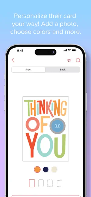 ‎Ink Cards: Send Custom Cards App screenshot 1