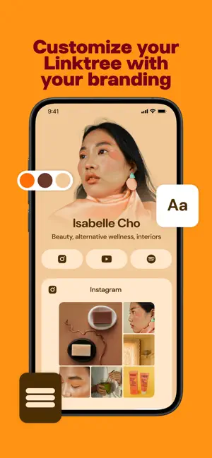 ‎Linktree: Link in Bio Creator App screenshot 1