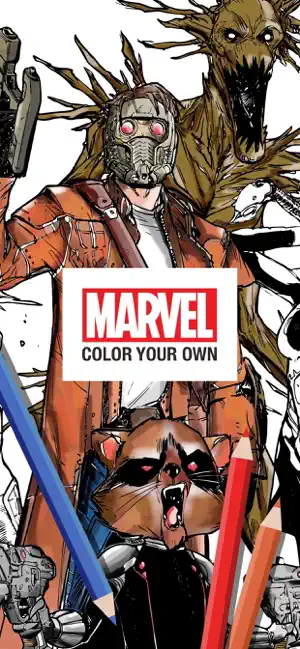 ‎Marvel: Color Your Own App screenshot 1