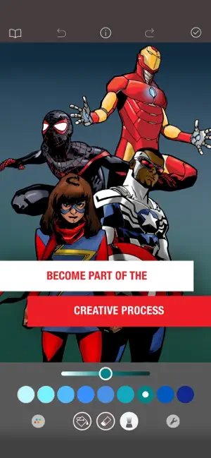 ‎Marvel: Color Your Own App screenshot 1