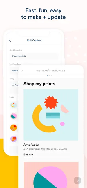 ‎Milkshake — Website Builder App screenshot 1
