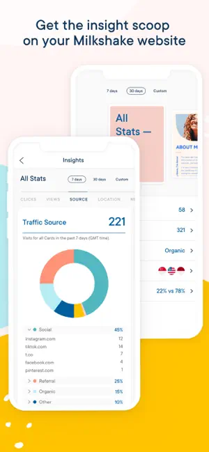 ‎Milkshake — Website Builder App screenshot 1