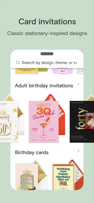 ‎Paperless Post: Invitations App screenshot 1